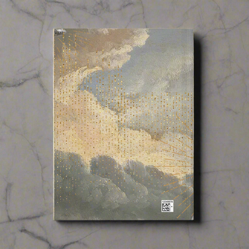 Back cover of elegant journal