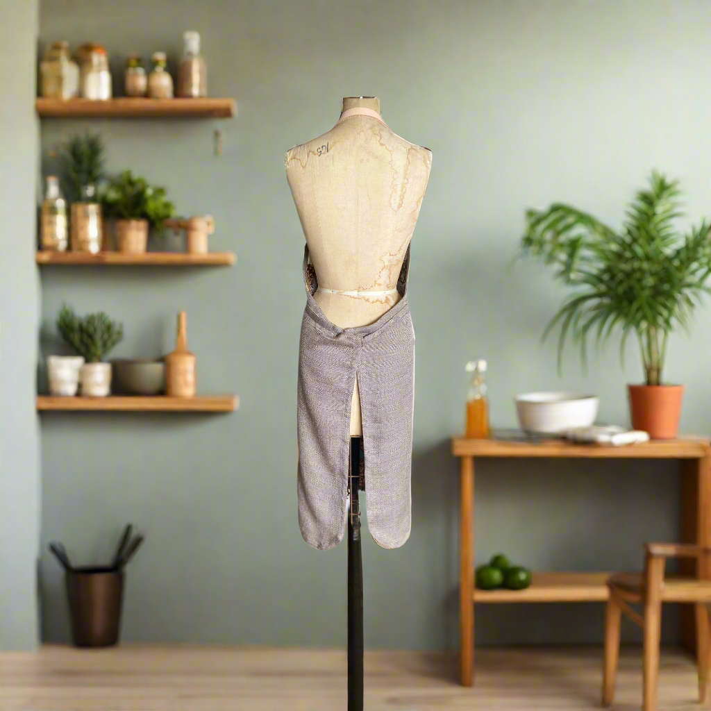 Equestrian Rose backside view of minimalist elegance with curved edges